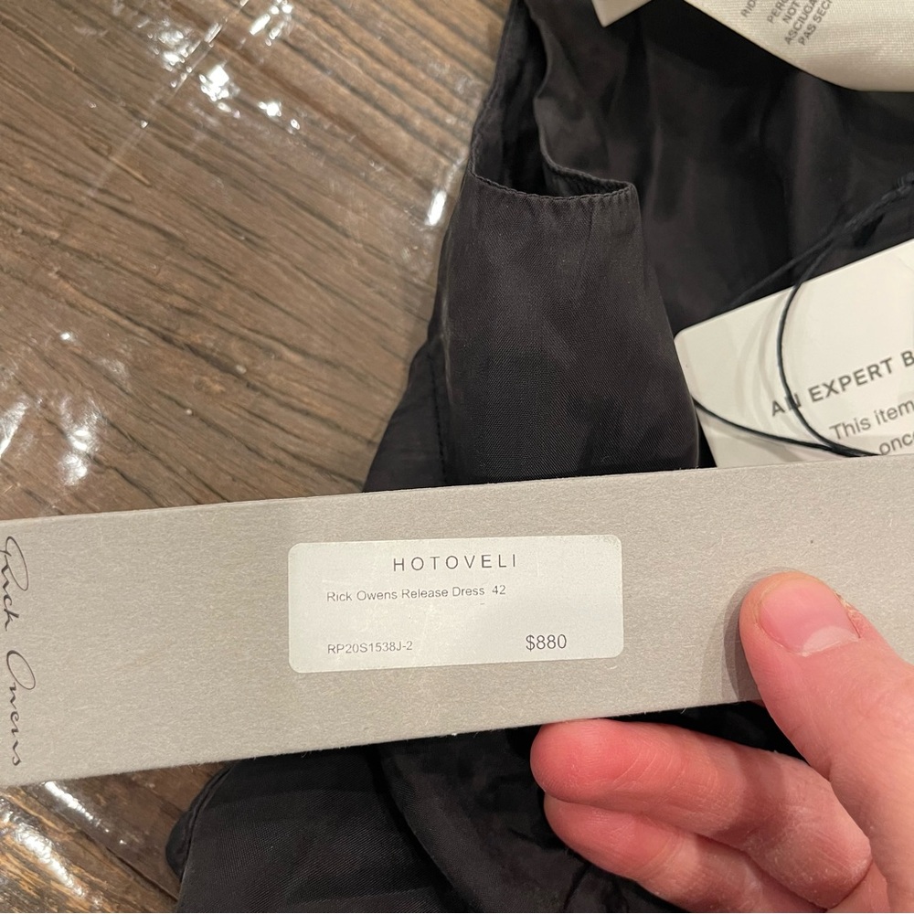 Rick Owens black release Cocktail Dress - Picture 7 of 13